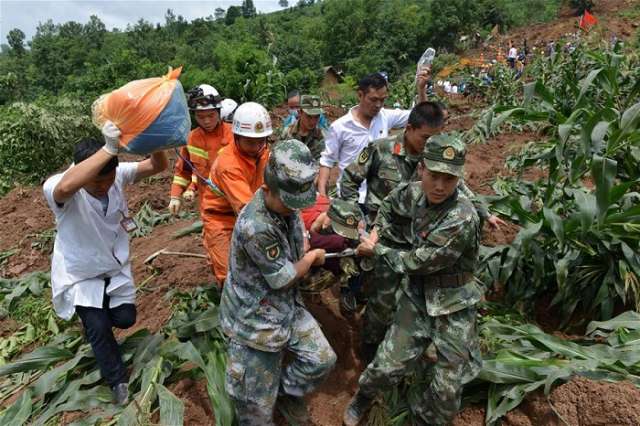 Massive landslide kills 11, leaves 12 missing in SW China